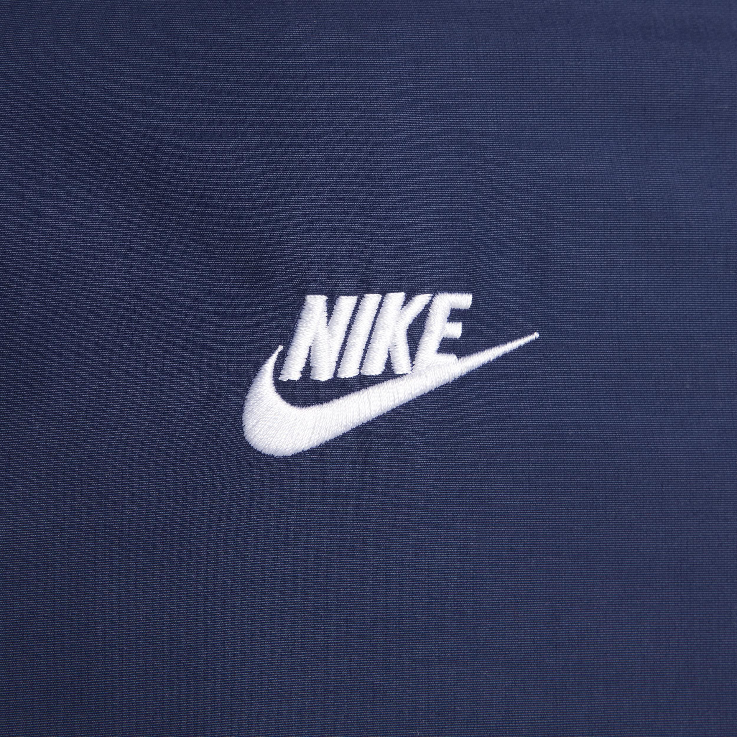 Nike Mens Nike Club Futura Jacket - Mens Midnight Navy/White Product Image