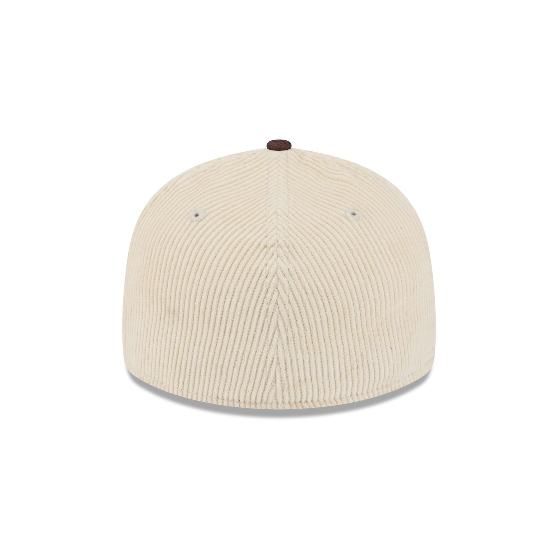 New Era Cap Walnut Corduroy Visor Low Profile 59FIFTY Fitted Hat Male Product Image