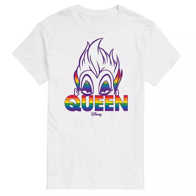 Disneys Villians Big & Tall Ursula Queen Graphic Tee, Mens Product Image