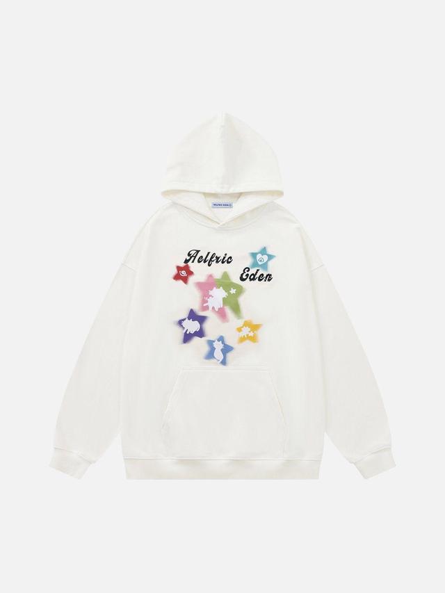 Aelfric Eden Colorful Animal Star Hoodie Product Image