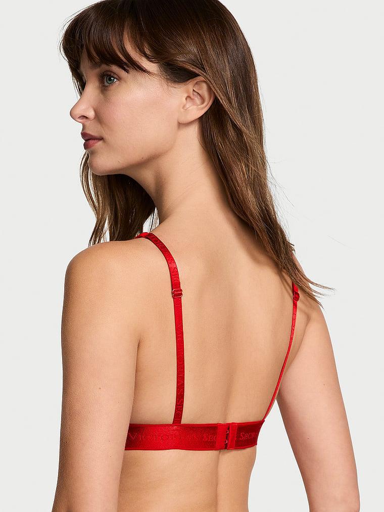  Shine-Trim Wireless Plunge Bralette Product Image