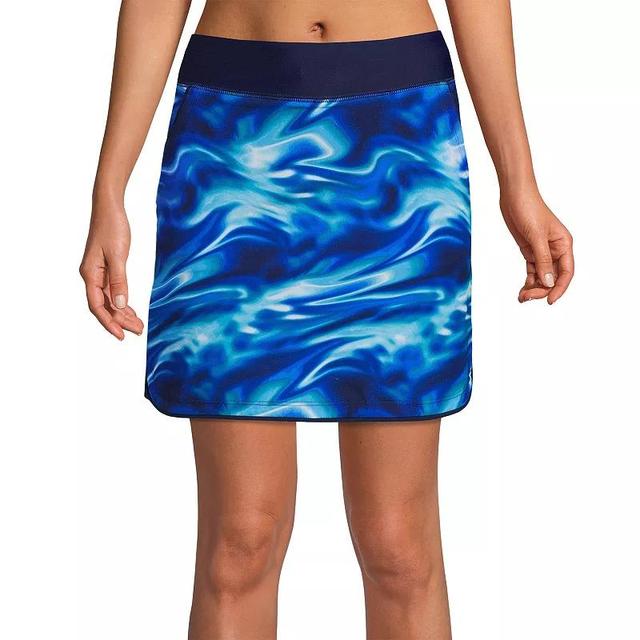 Womens Lands End Quick Dry Active Swim Skort Product Image