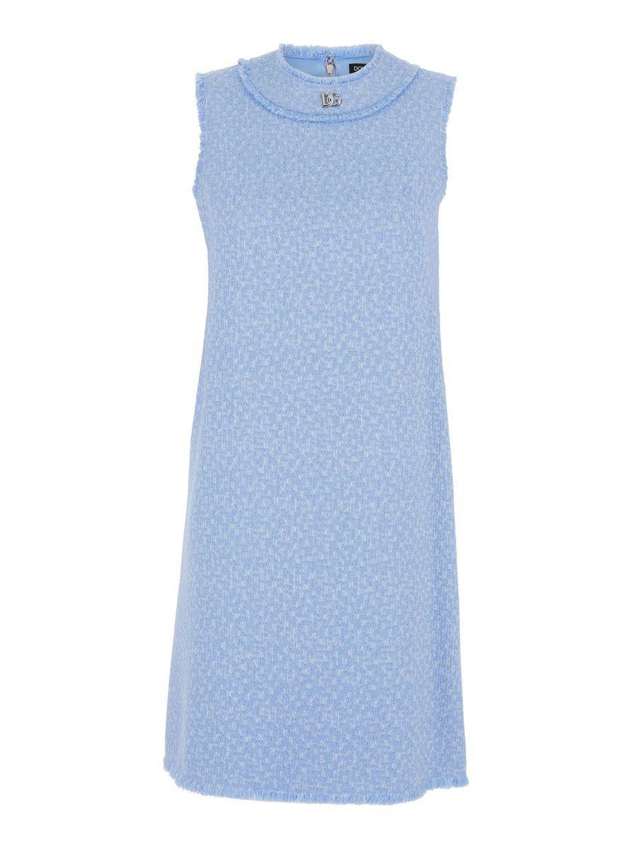 DOLCE & GABBANA Dresses In Clear Blue Product Image