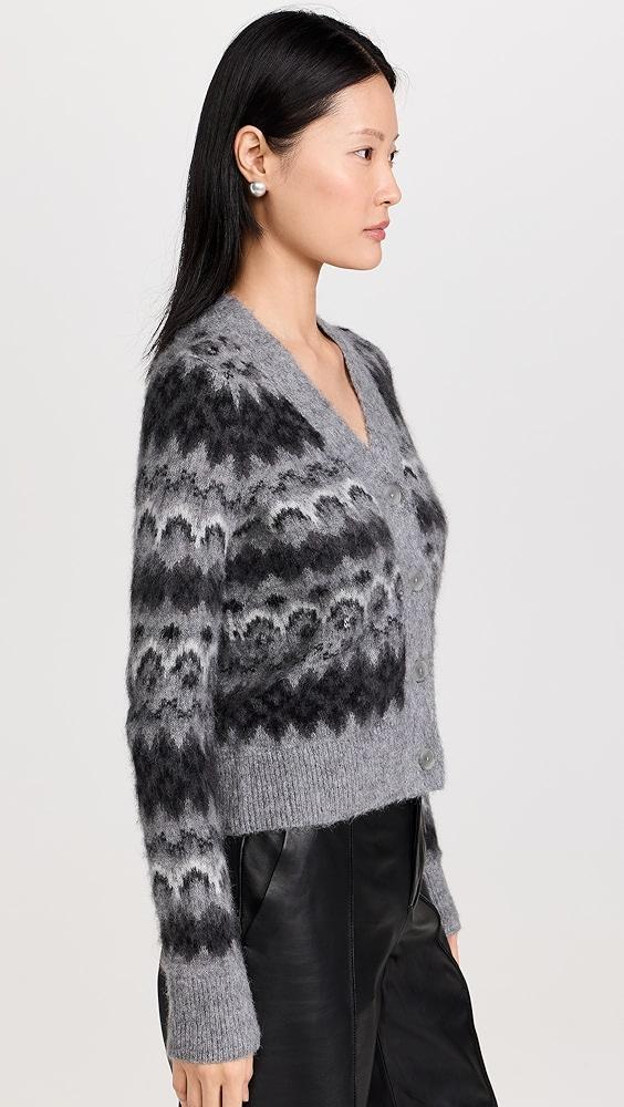 Vince Fair Isle Cardigan | Shopbop Product Image