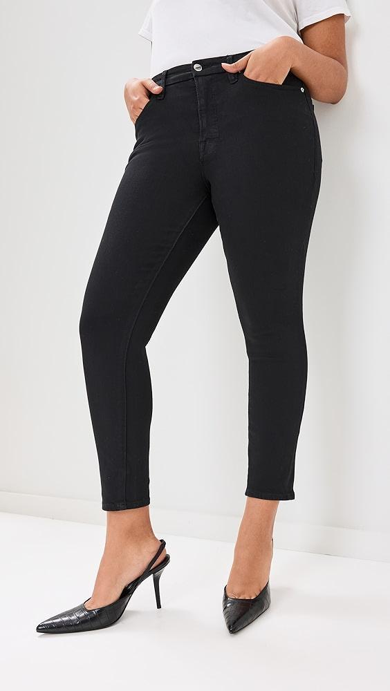 Good American Good Legs Crop Jeans | Shopbop Product Image