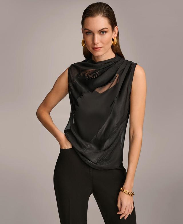 Women's Burnout Sleeveless Top Product Image