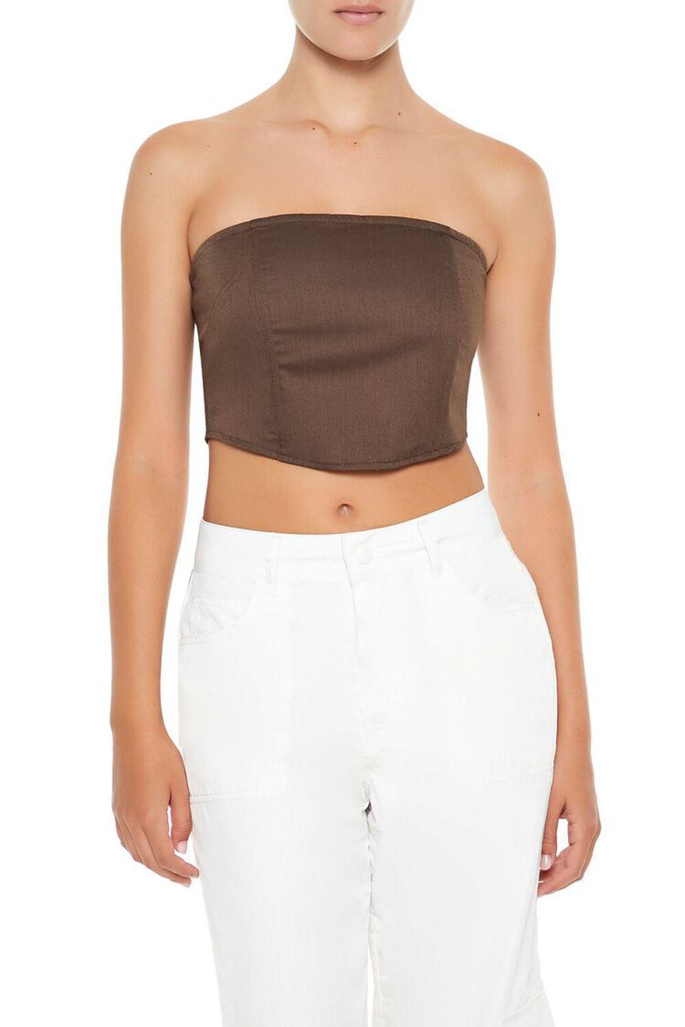 Cropped Tube Top | Forever 21 Product Image