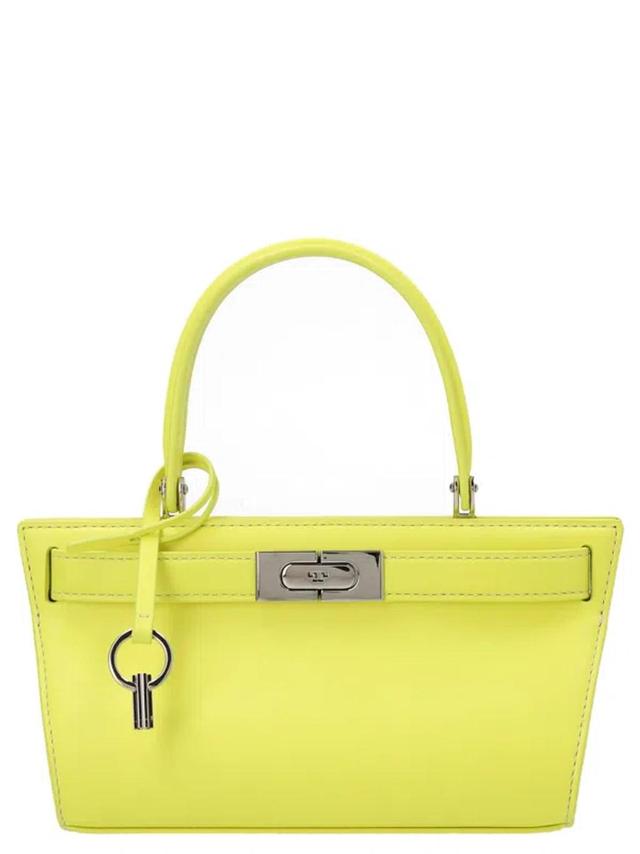 Petite Lee Radziwill Cat Eye Handbag In Yellow Product Image