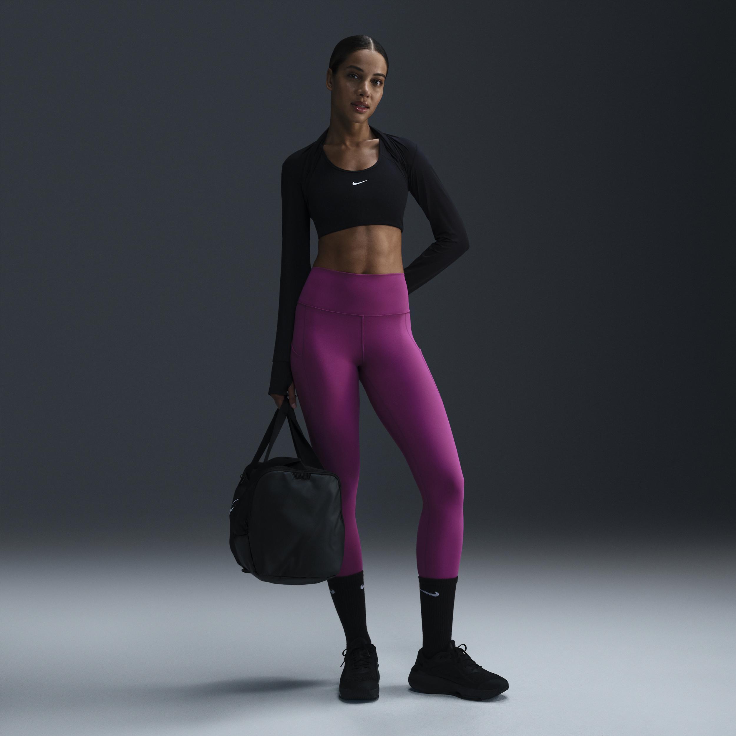 Womens Nike One Pocketed High-Waisted 7/8 Ankle Leggings Product Image