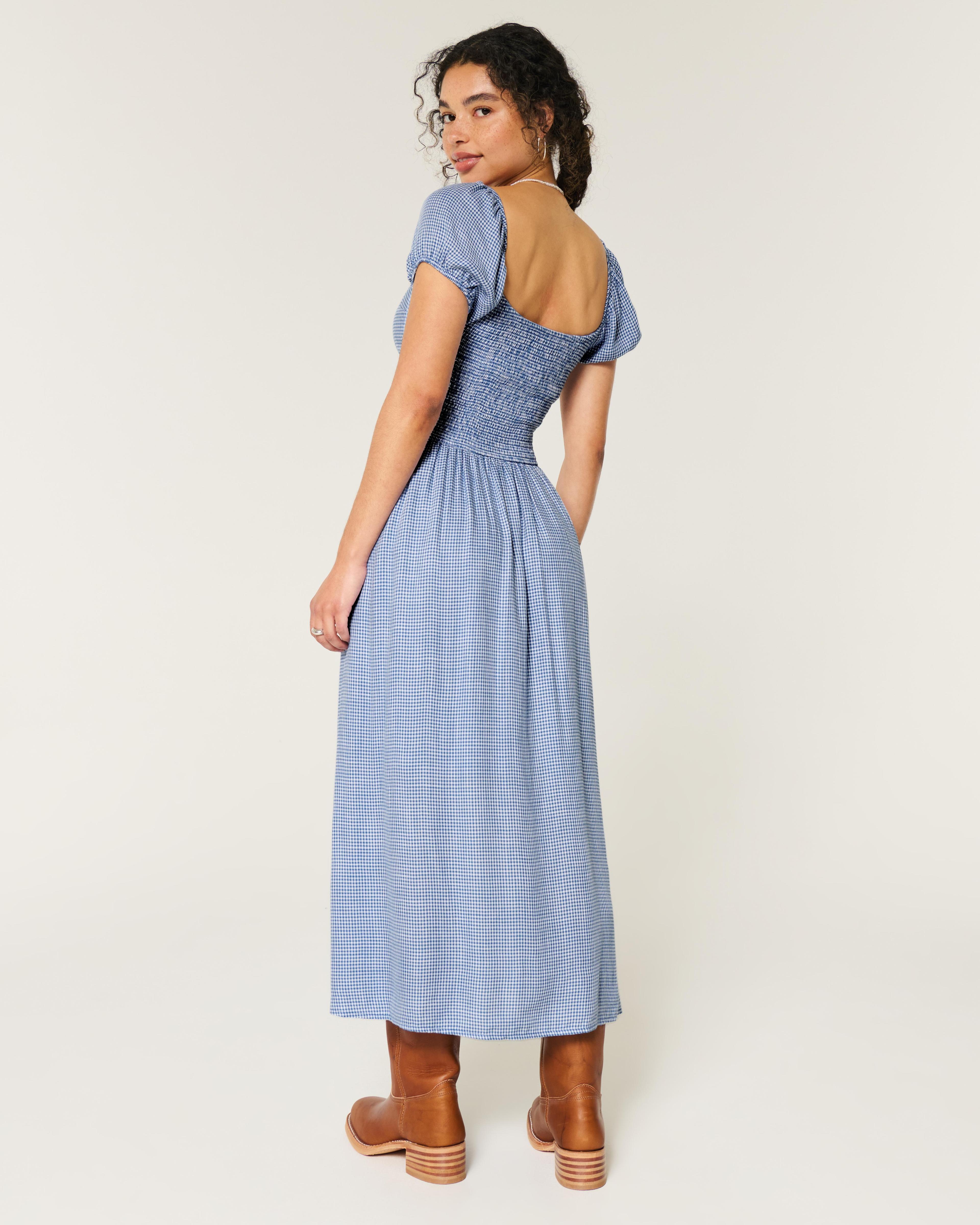 On/Off-the-Shoulder Drop-Waist Dress Product Image