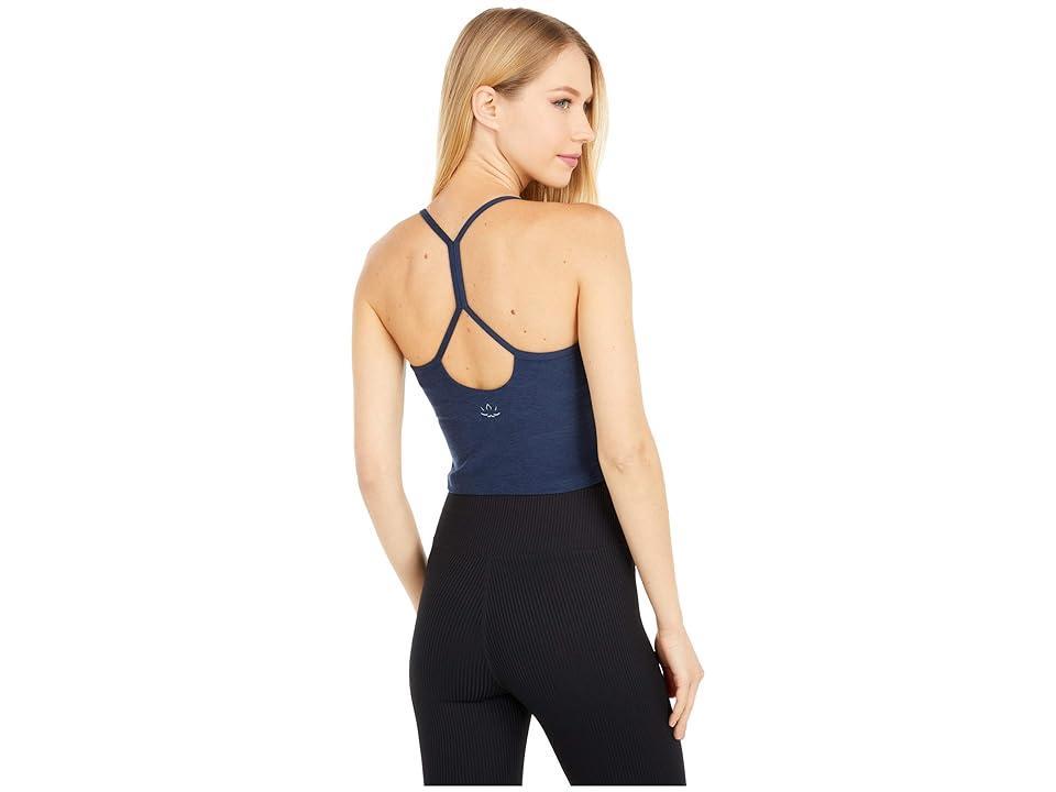 Beyond Yoga Spacedye Slim Racerback Cropped Tank Top (Nocturnal ) Women's Sleeveless Product Image