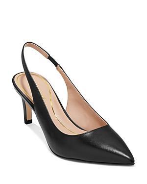 Cole Haan Vandam Leather Slingback Pumps Product Image