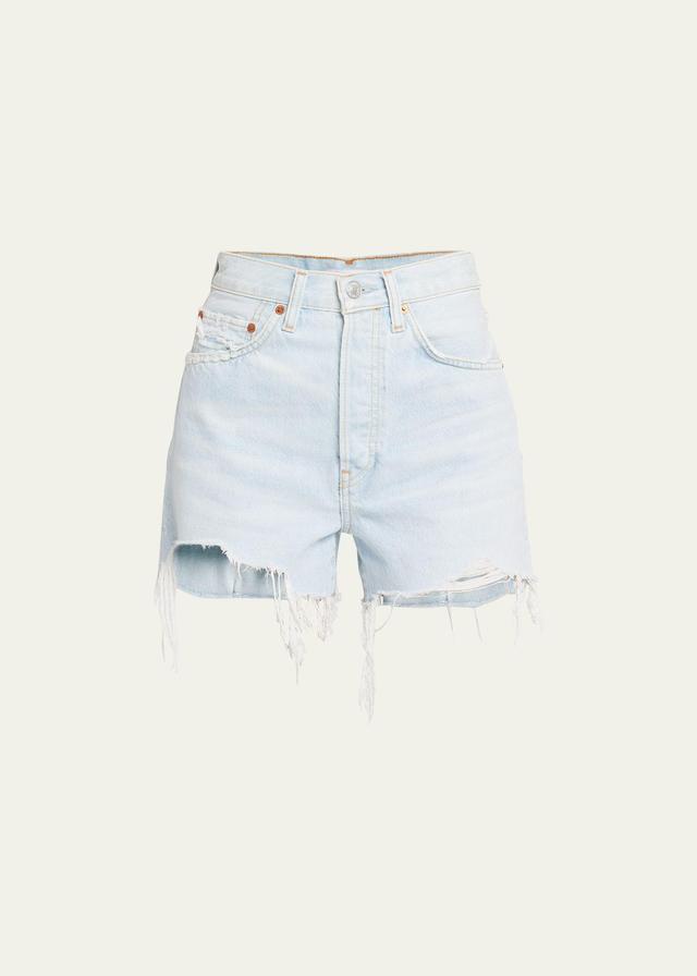 50s Cut-Off Denim Shorts Product Image