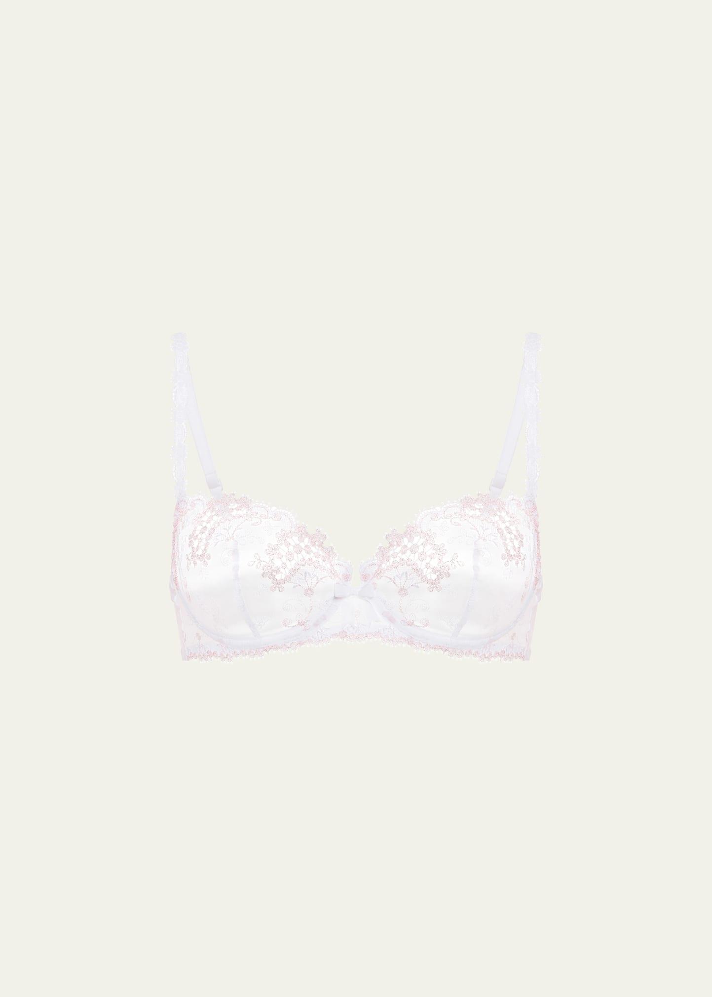 Womens Wish Embroidered Demi Bra Product Image