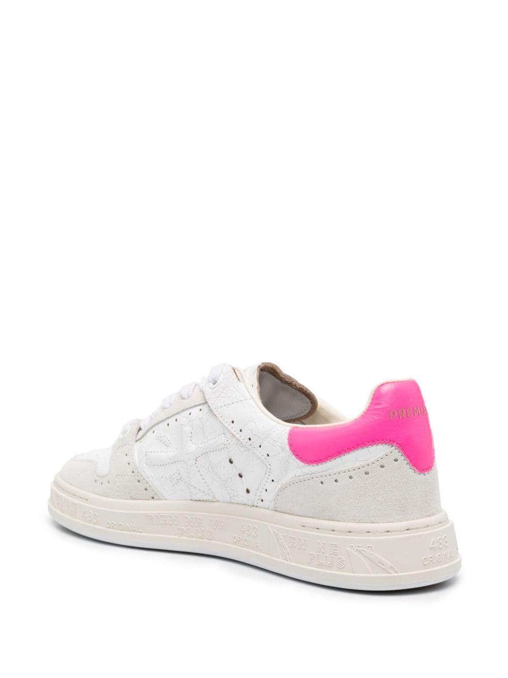 Quinn leather sneakers Product Image