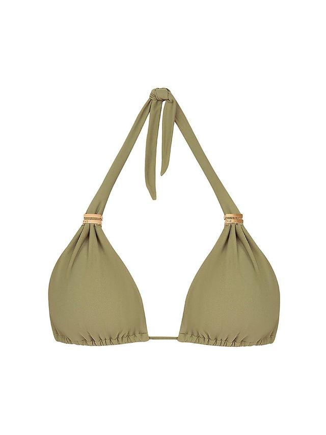 Womens Bia Triangle Bikini Top Product Image