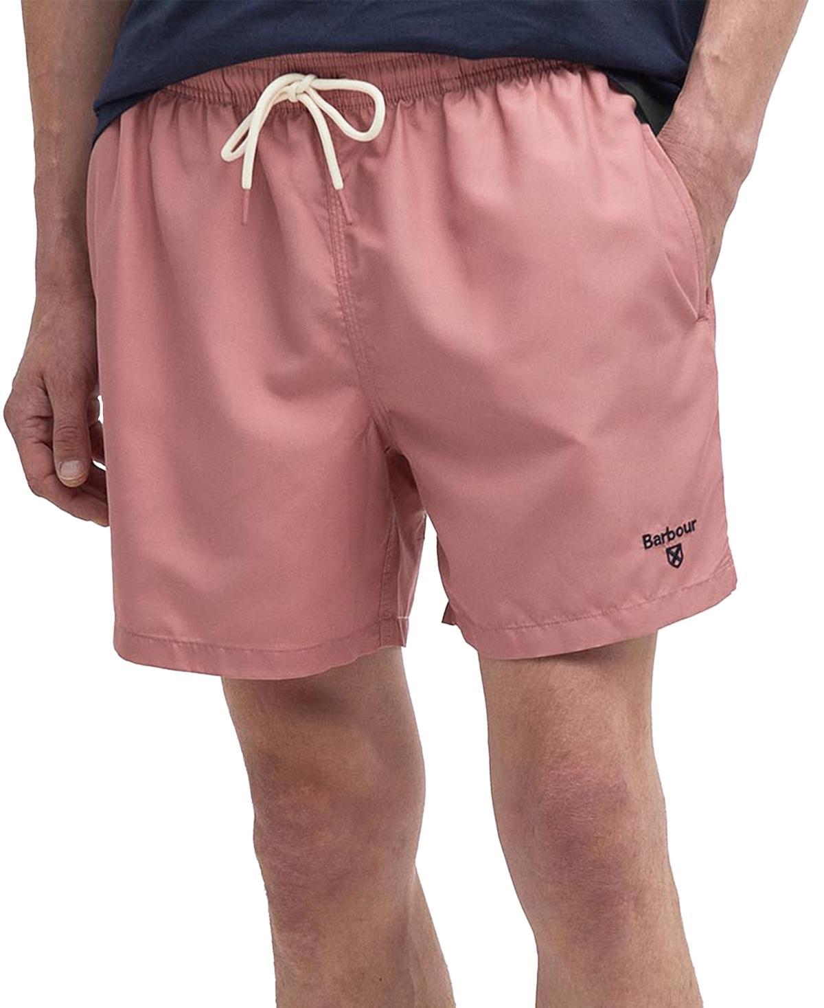 Barbour Mens Staple Logo 5 Swim Trunks Product Image