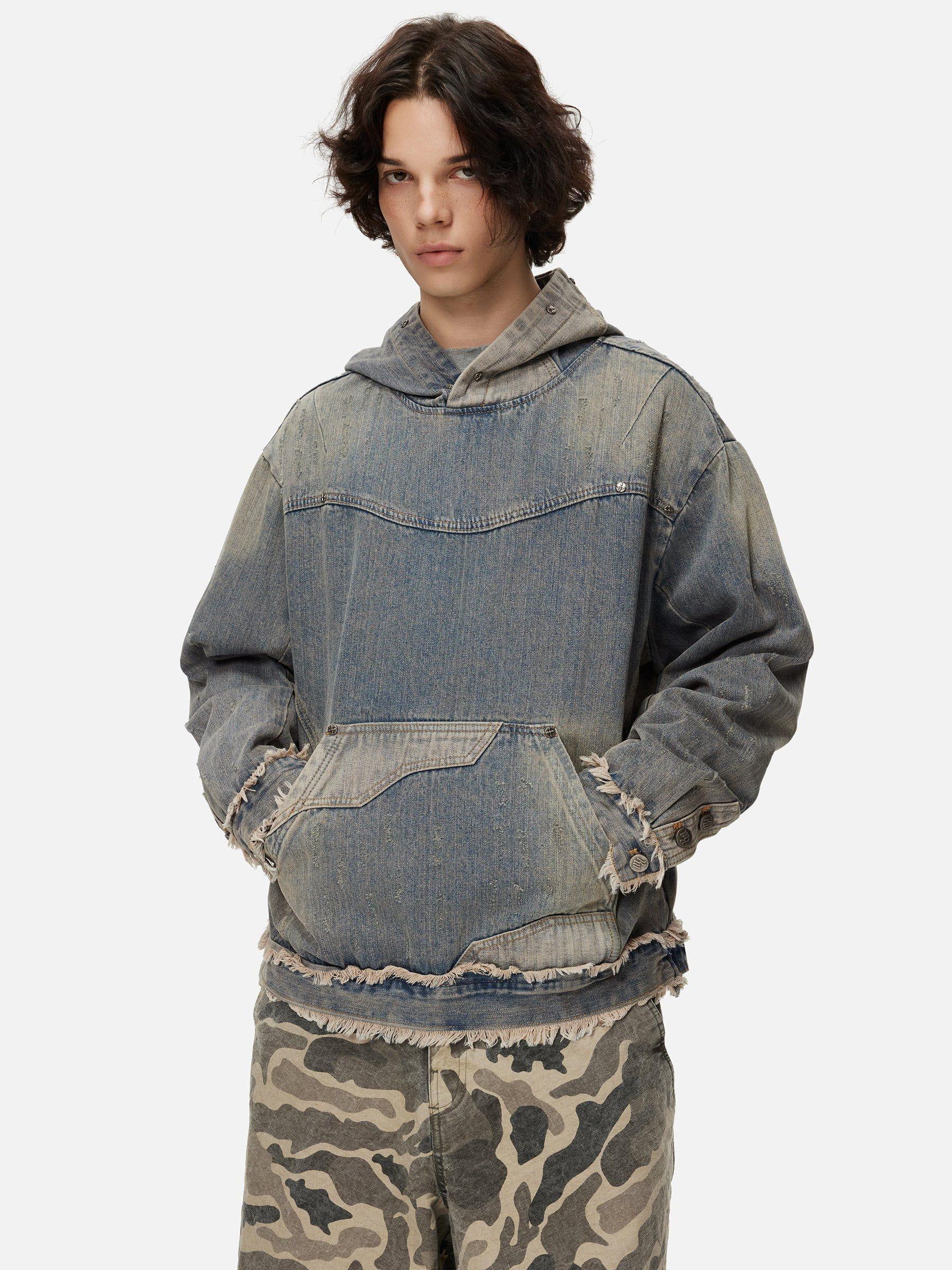 Aelfric Eden Mud Dyeing Washed Hoodie Product Image