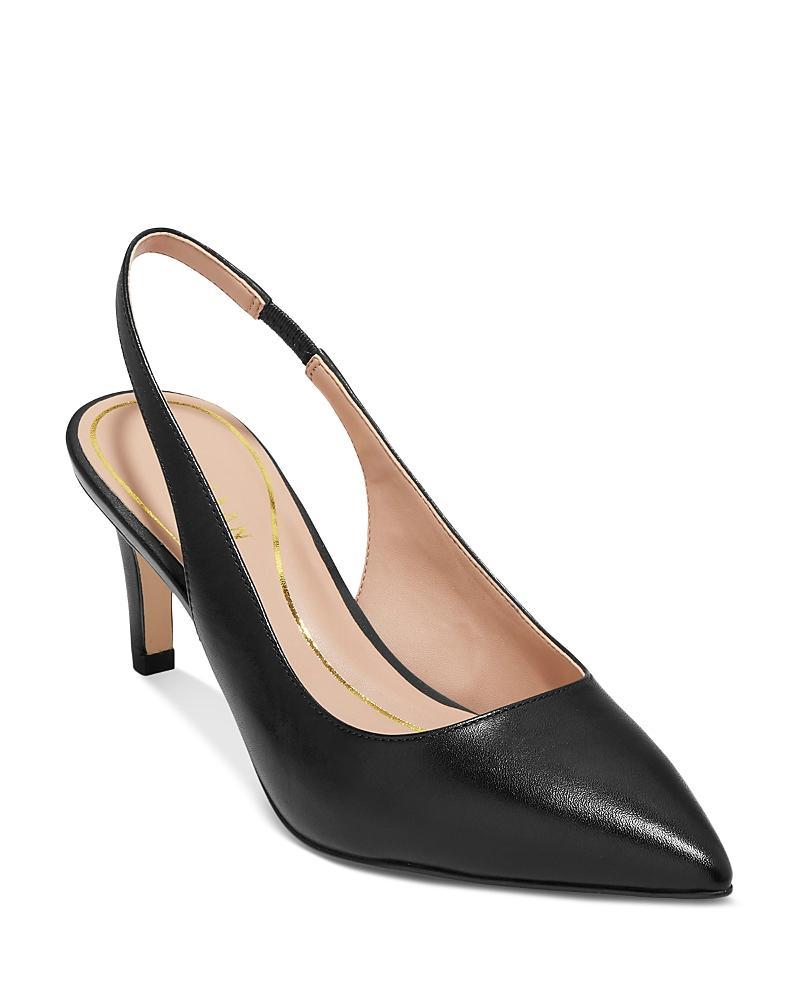 Cole Haan Vandam Leather Slingback Pumps Product Image