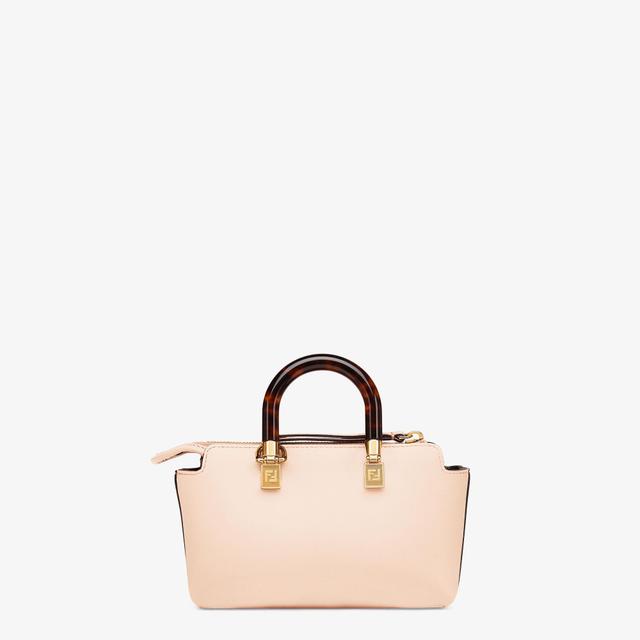 By The Way MiniSmall Boston bag in light pink leather Product Image