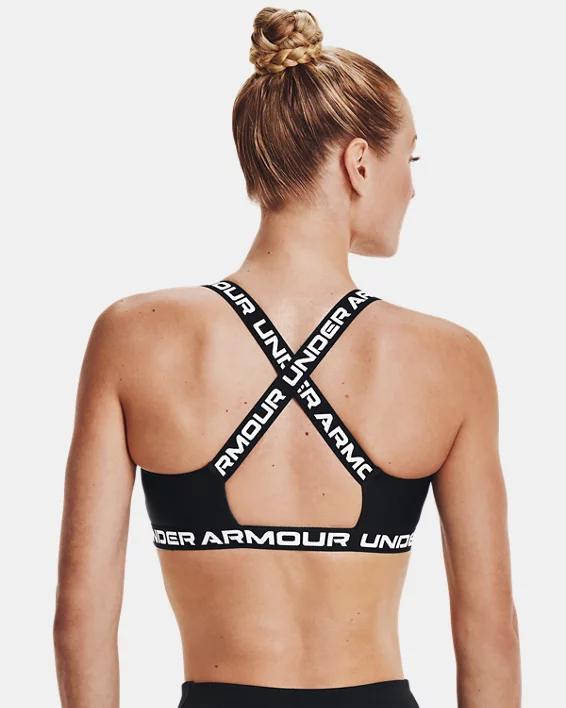 Women's UA Crossback Strappy Low Sports Bra Product Image