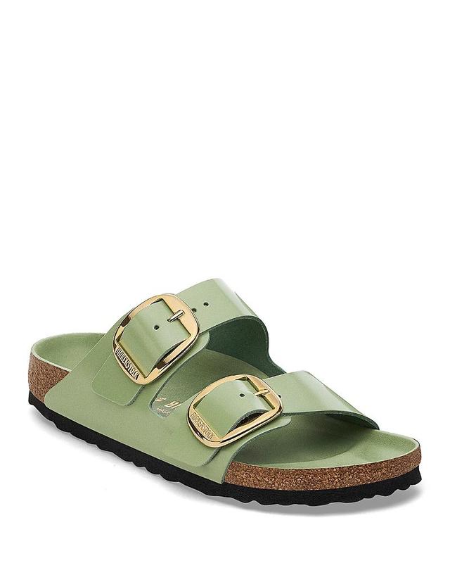 Birkenstock Womens Arizona High Shine Big Buckle Slide Sandals Product Image