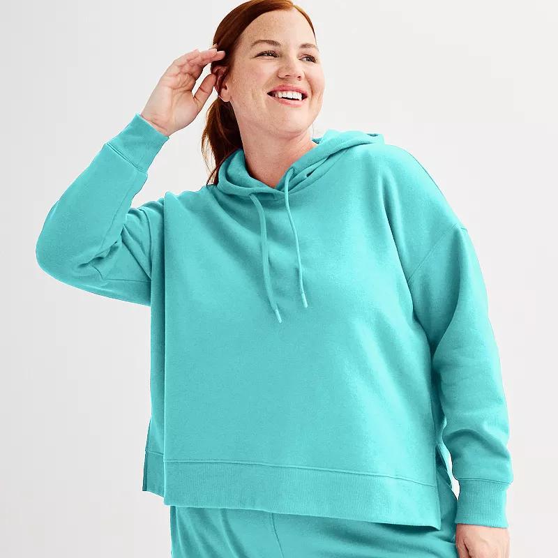 Plus Size Tek Gear Ultrasoft Fleece Hoodie, Womens Product Image