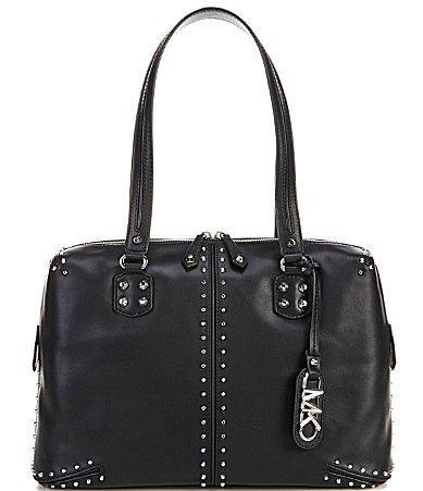 MICHAEL Michael Kors Astor Large Shoulder Tote (Pale ) Shoulder Handbags Product Image