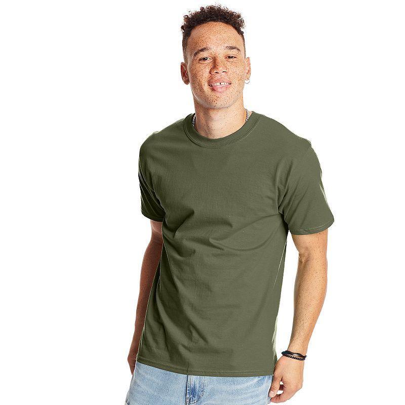 Mens Hanes Beefy Heavyweight Tee Grey Gray Product Image