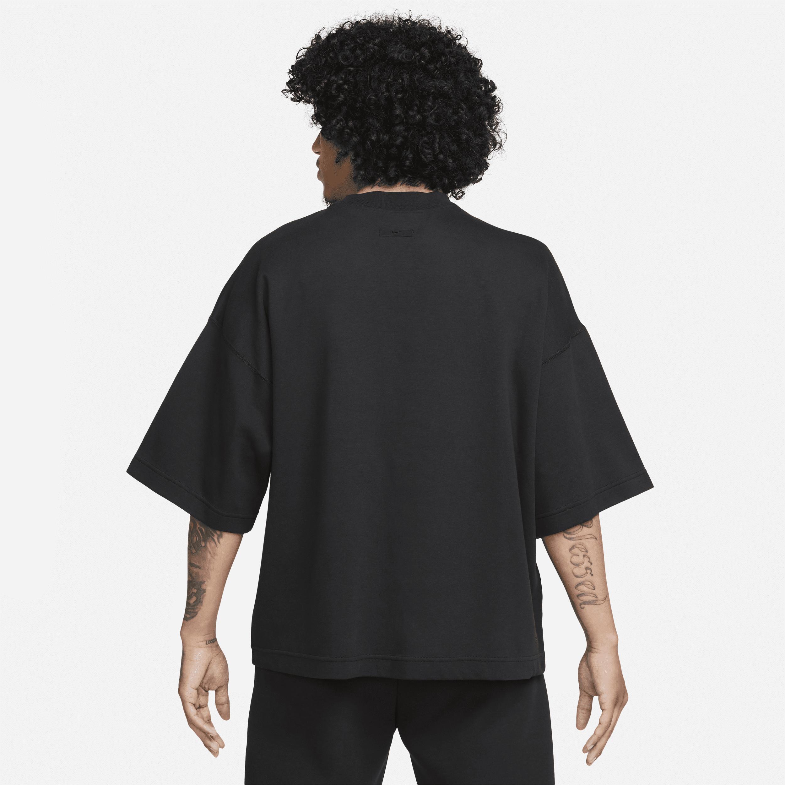 Men's Nike Sportswear Tech Fleece Reimagined Oversized Short-Sleeve Sweatshirt Product Image