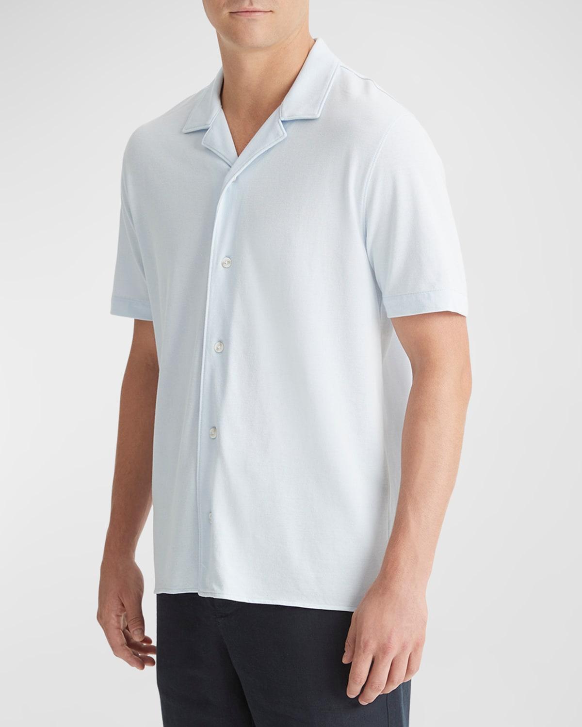 Vince Cabana Short Sleeve Piqu Camp Shirt Product Image