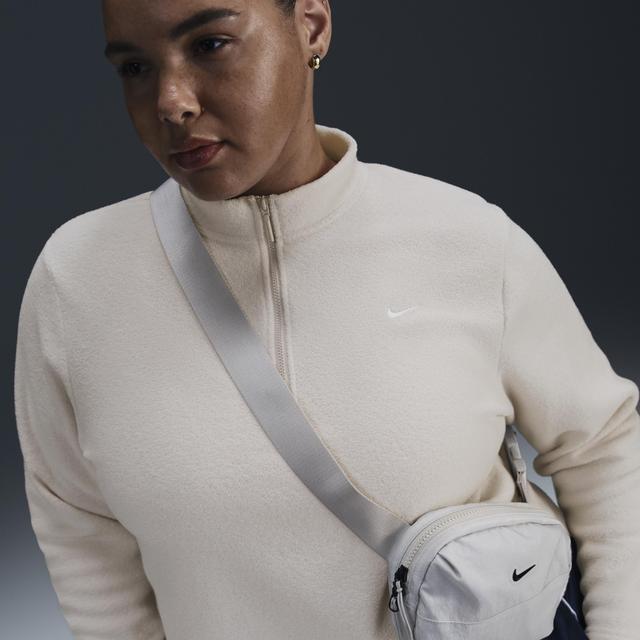 Nike Sportswear Phoenix Plush Women's Slim Long-Sleeve Cozy Fleece 1/2-Zip Top (Plus Size) Product Image