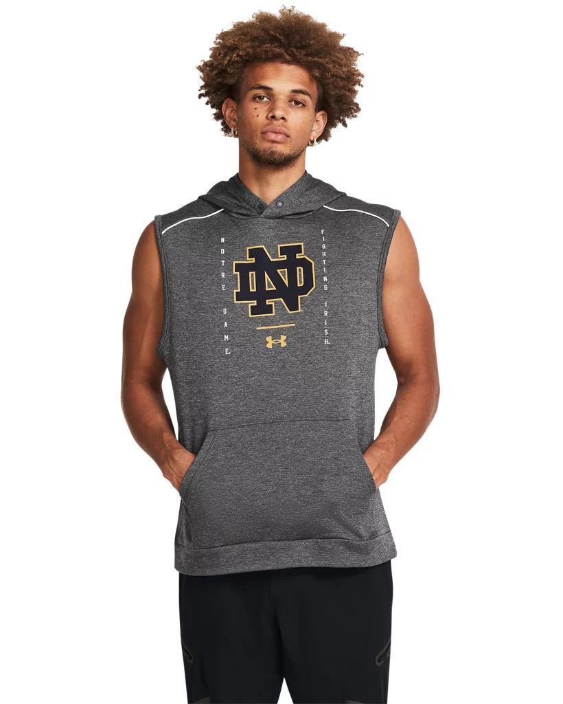 Men's UA Tech™ Terry Gameday Collegiate Sleeveless Hoodie Product Image