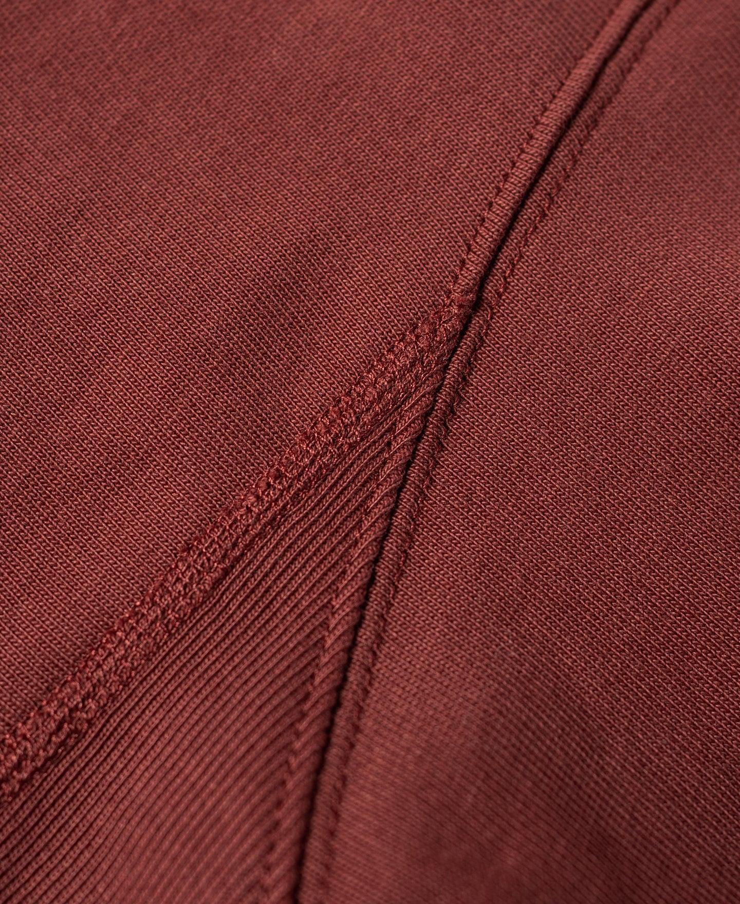 10.6 oz Reverse Weave T-Shirt - Red Product Image