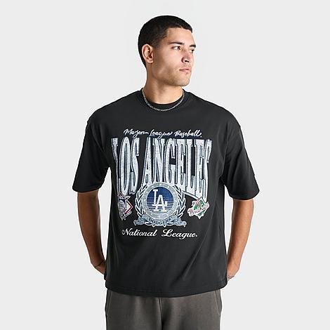 Mens New Era Los Angeles Dodgers MLB Vintage Oversized Logo T-Shirt Product Image