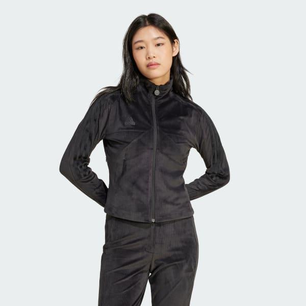 Tiro Cut 3-Stripes Stretchy Velour Track Jacket Product Image