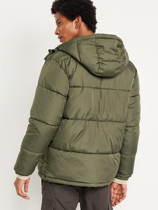 Hooded Puffer Jacket Product Image