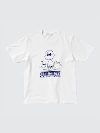 Mens Peanuts Hawaii Ut (Short Sleeve Graphic T-Shirt) White XL UNIQLO US Product Image