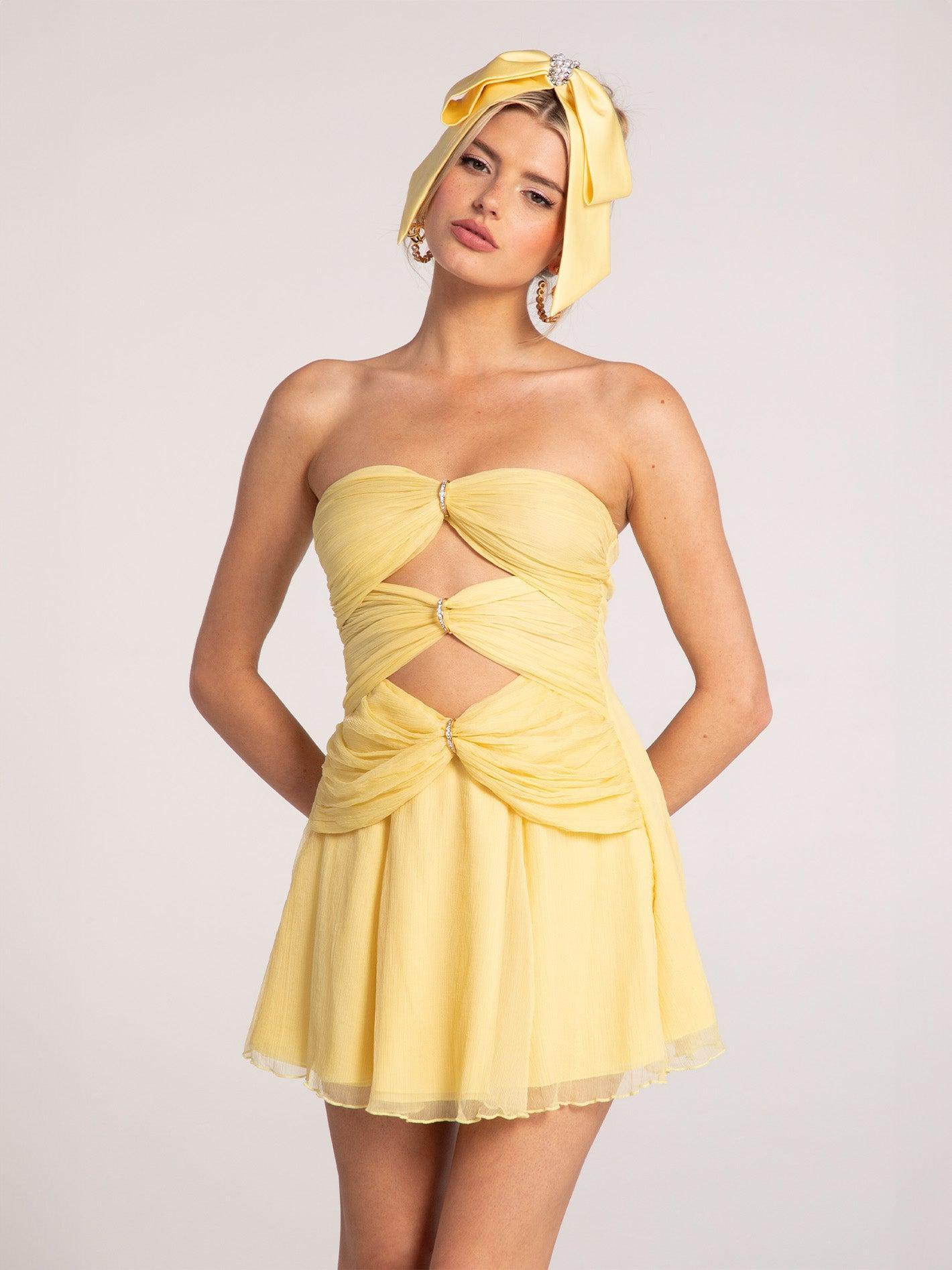 Ilana Dress (Yellow) Product Image