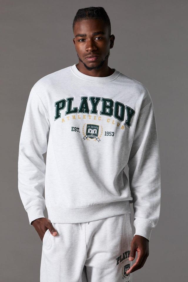 Playboy Embroidered Fleece Sweatshirt Male Product Image