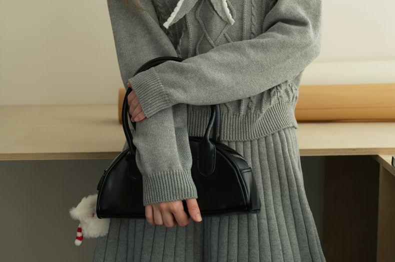 Sailor Collar Sweater / Mini Pleated Skirt Product Image