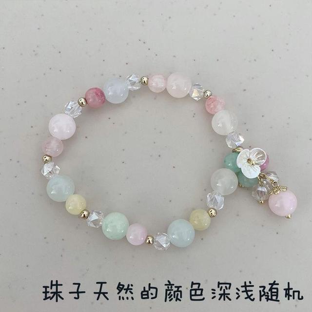 Flower Beaded Bracelet Product Image