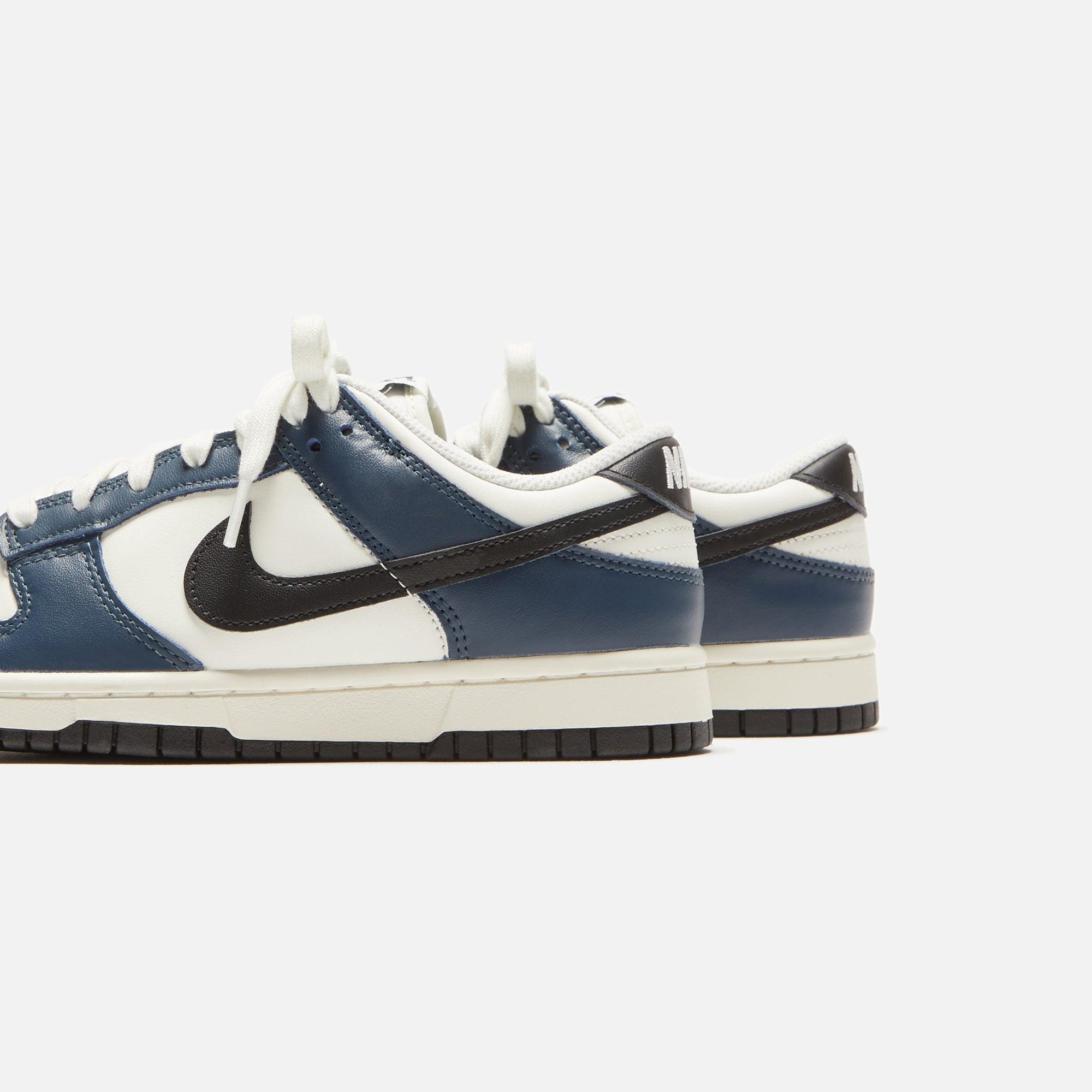 Nike WMNS Dunk Low - Armory Navy / Black / Sail / Coconut Milk Female Product Image