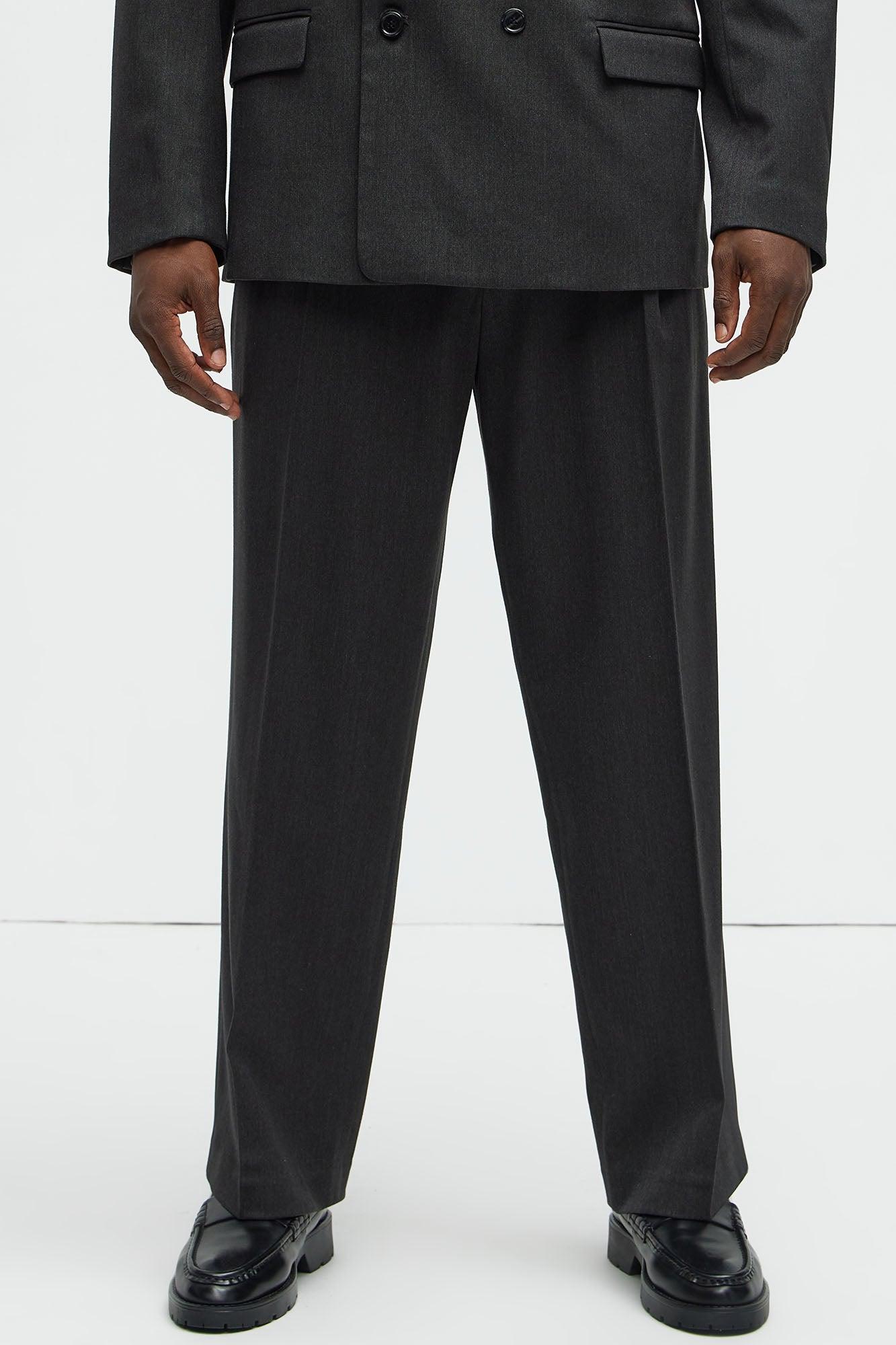 Liam Relaxed Tapered Trousers - Black product image