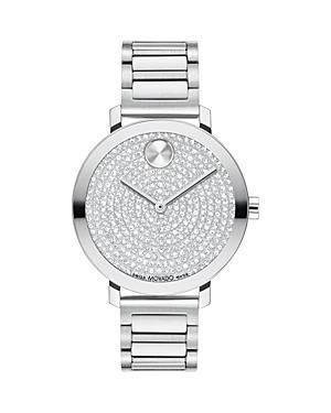 Movado Bold Evolution 2.0 Crystal Bracelet Watch, 34mm Product Image