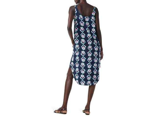 NIC+ZOE Ocean Batik Live In Tank Dress (Indigo Multi) Women's Dress Product Image