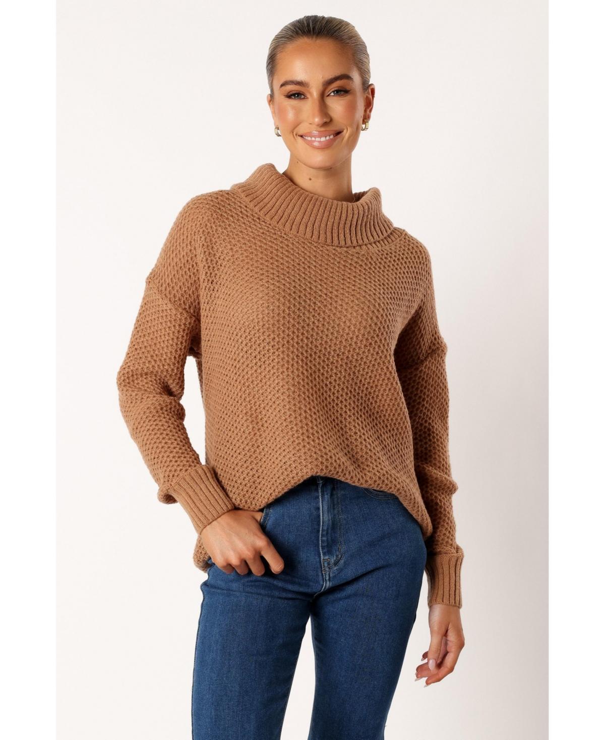 Petal and Pup Womens Rayne Turtleneck Knit Sweater Product Image