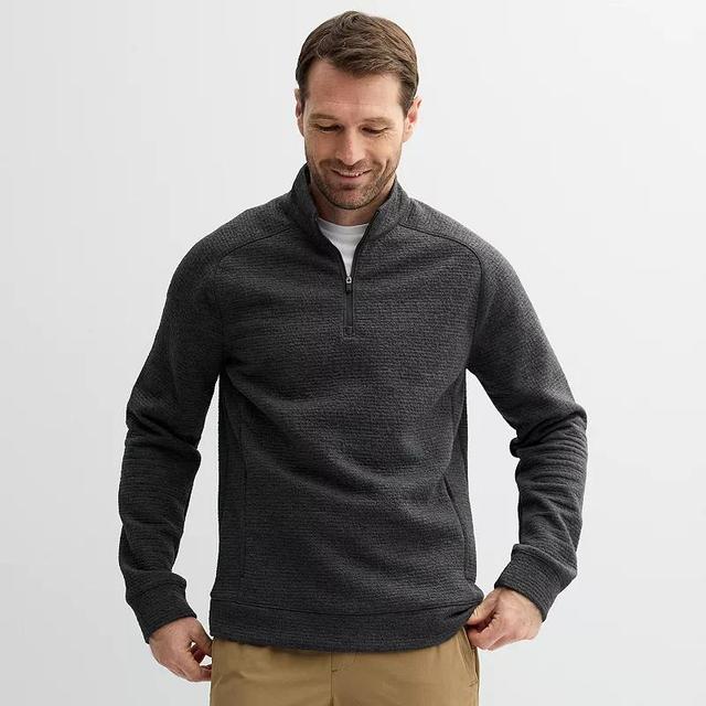 Mens FLX 1/4-Zip Textured Pullover Product Image