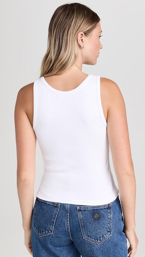 perfectwhitetee V Neck Blondie Tank | Shopbop Product Image