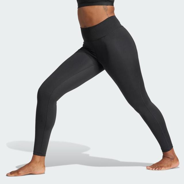 adidas All Me Essentials Full-Length Leggings Black XS Womens Product Image